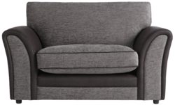Collection - Rhiannon Cuddle Chair - Black
